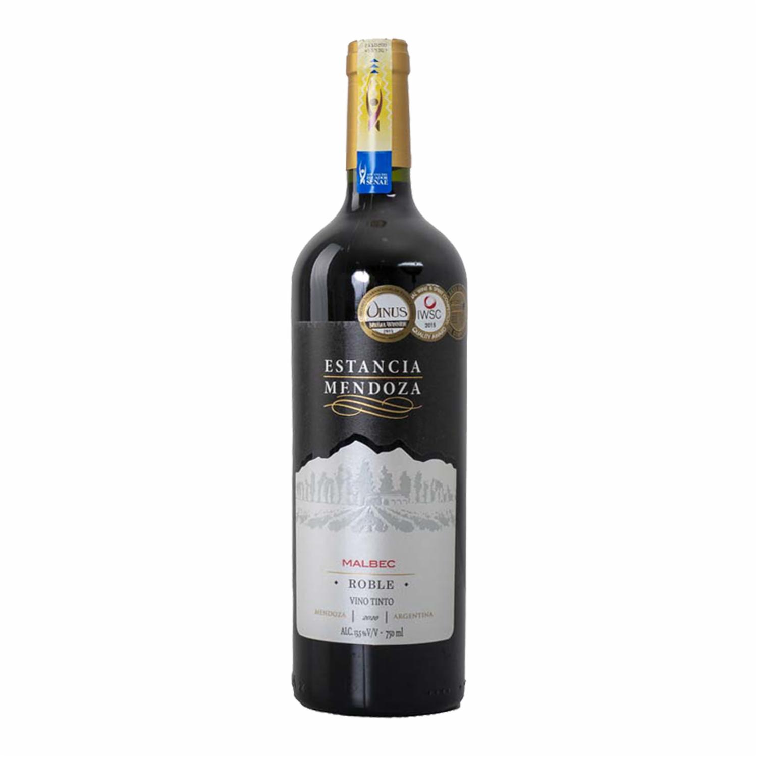 Vino Tinto Malbec Estancia Mendoza 750 Ml