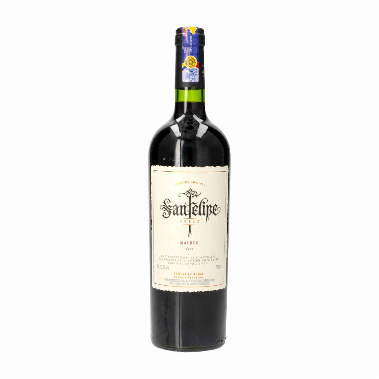 Vino Tinto Malbec San Felipe 750 Ml