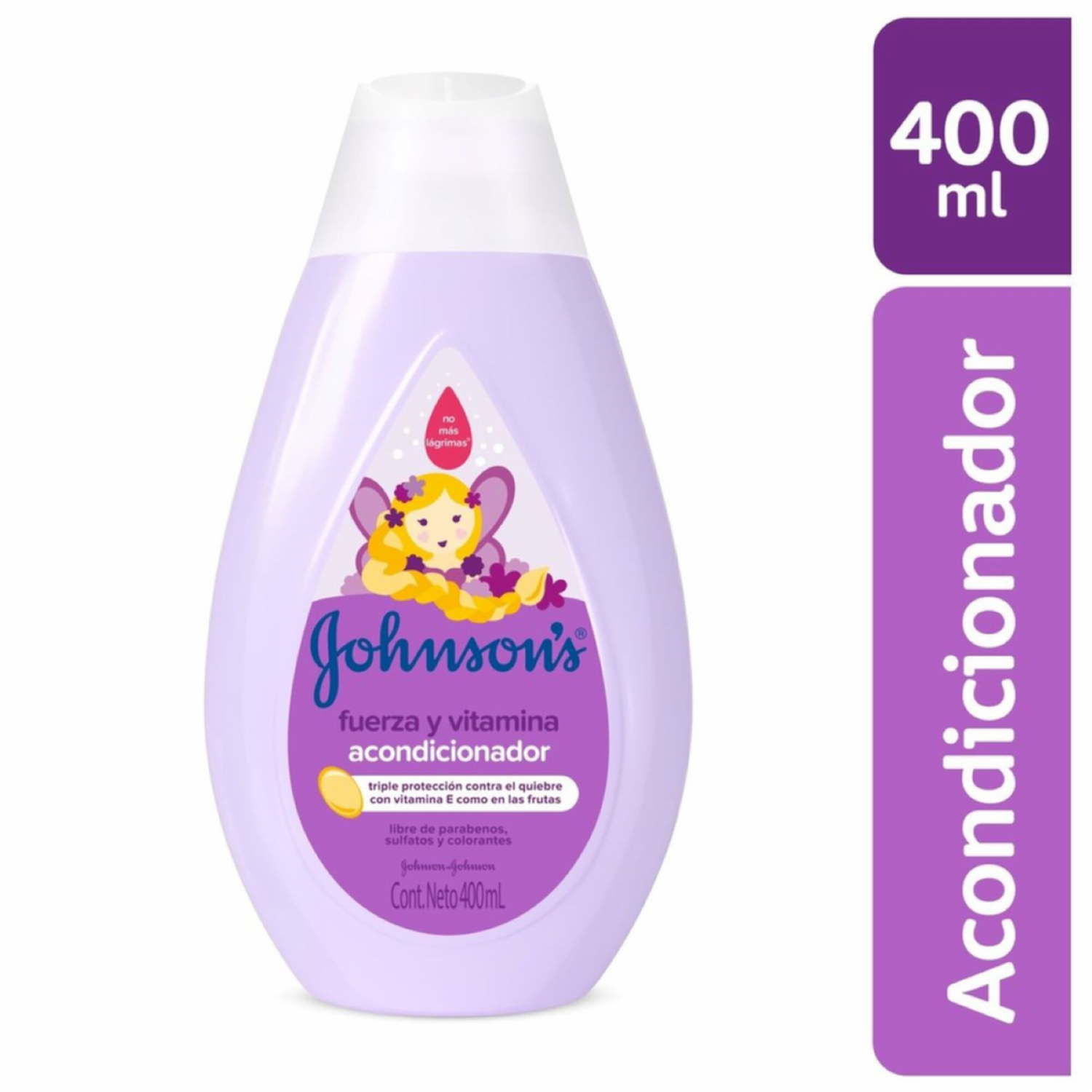 Acondicionador Bebé Fuerza Y Vitamina JOHNSON’S 400 Ml