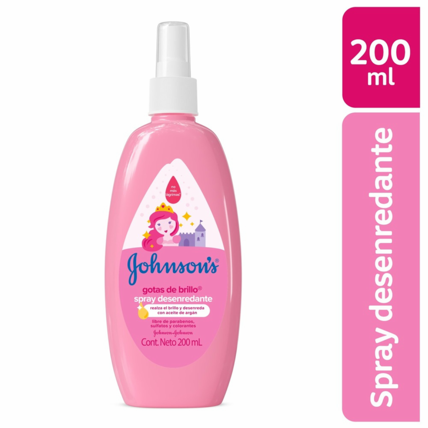 Spray De Peinar Gotas De Brillo JOHNSON’S 200 Ml