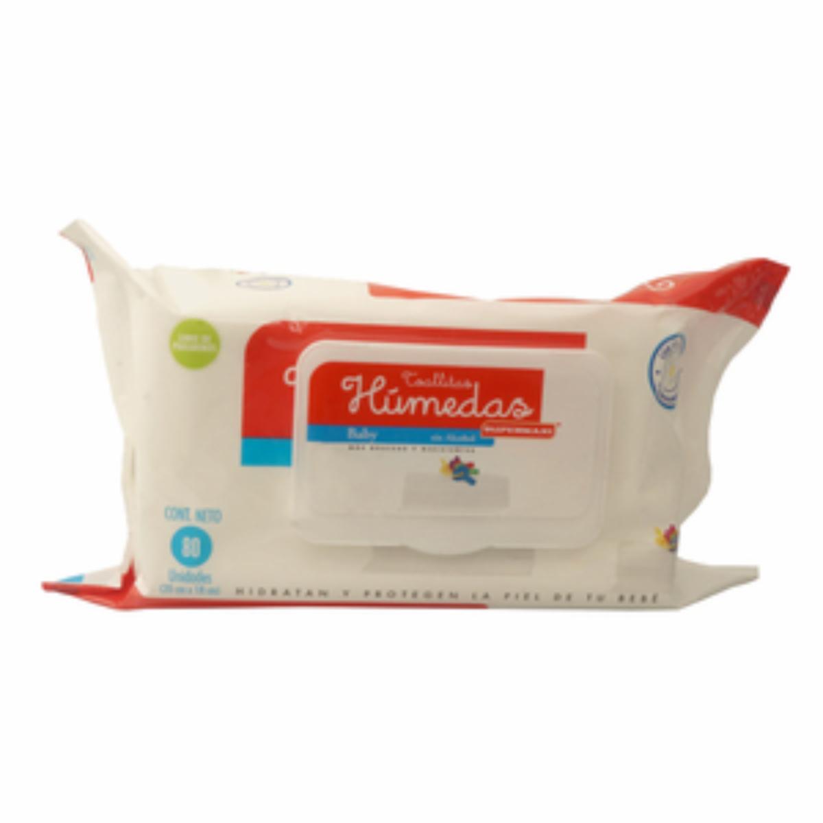 Toallitas Húmedas SUPERMAXI X 80 Unidades