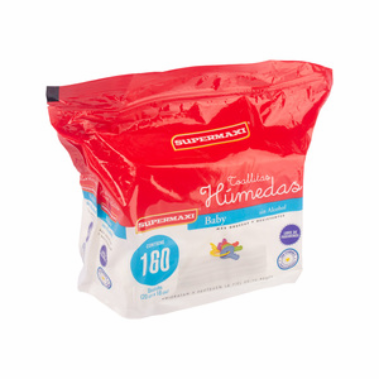 Toallitas Húmedas SUPERMAXI 1 X 160 Unidades