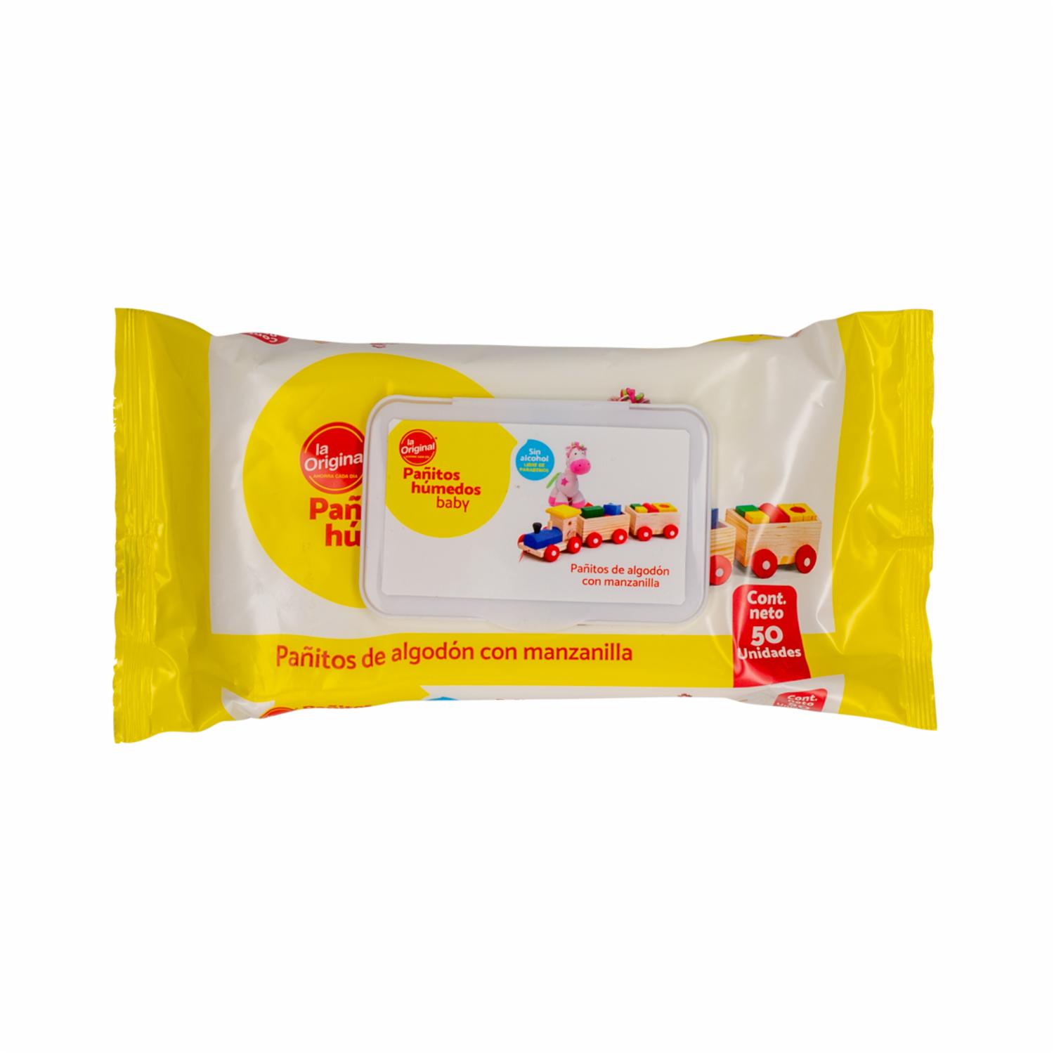 Pañitos Húmedos Flowpack LA ORIGINAL Por 50 Uds