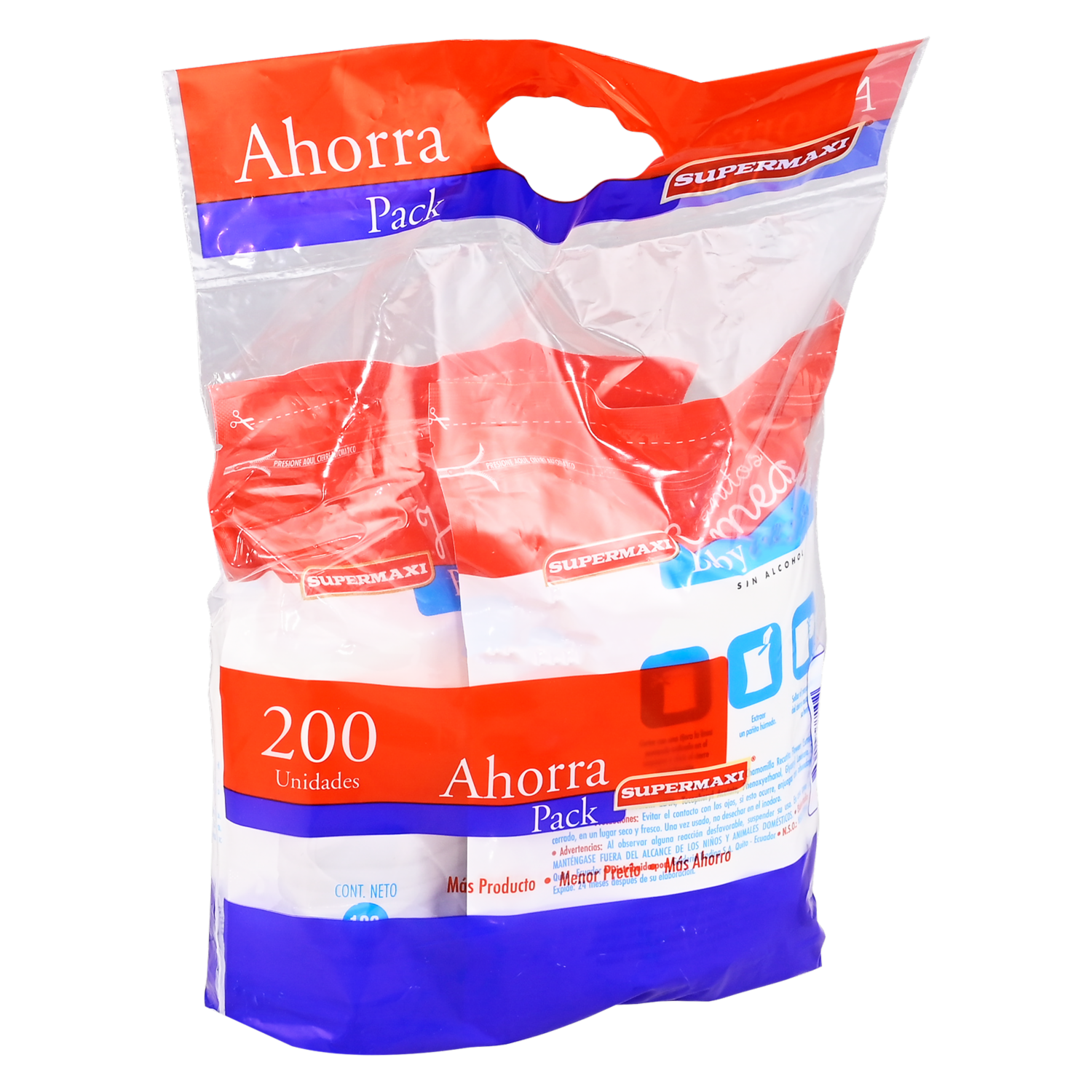 Paños Húmedos Dupack SUPERMAXI 2 X 100 Unidades