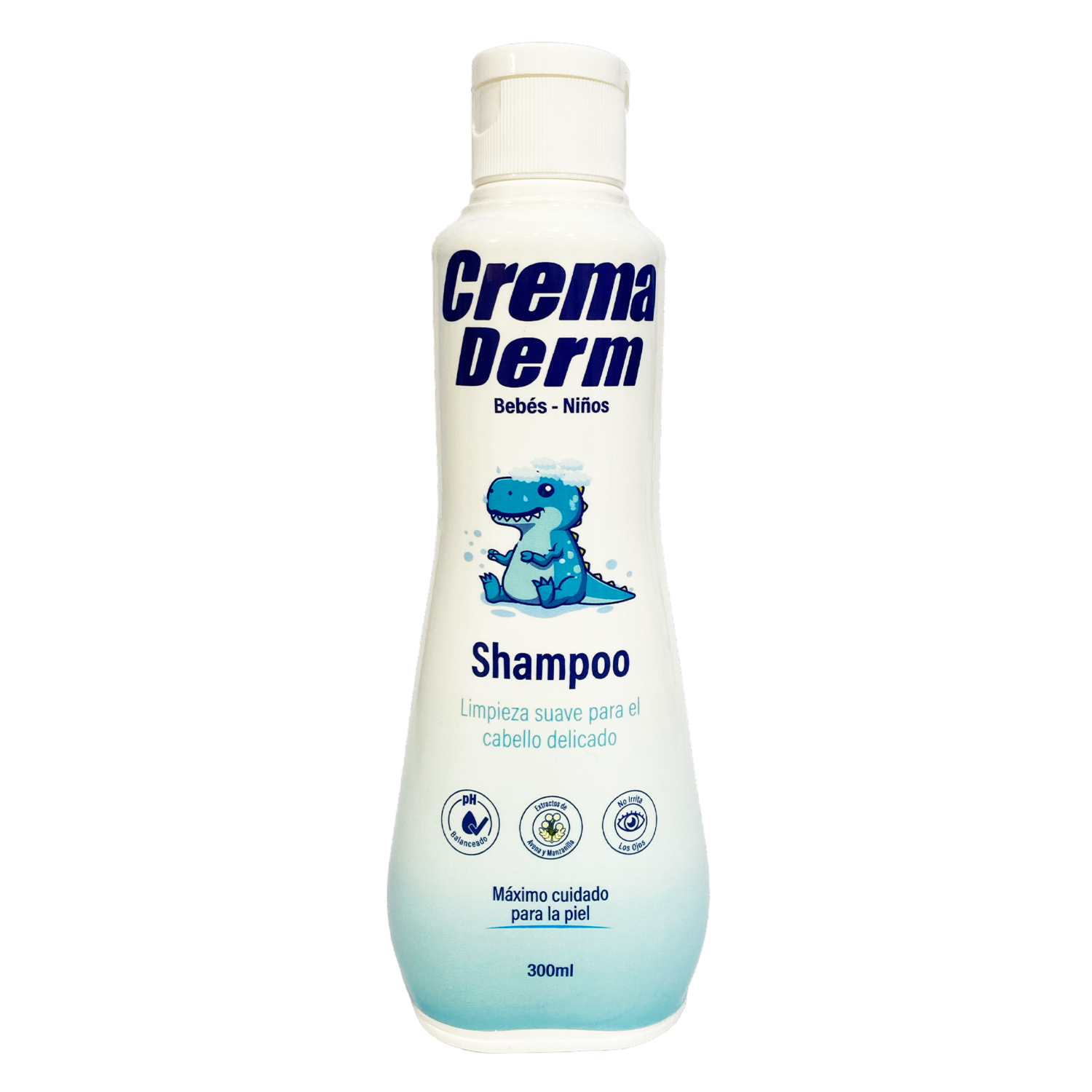 Shampoo Para Cabello De Bebés-Niños CREMA DERM 300 Ml