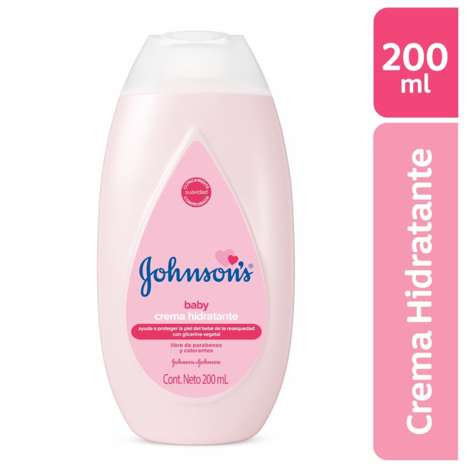 Crema Corporal Infantil Líquida Original Libre De Parabenos Y Colorantes JOHNSON’S 200 Ml