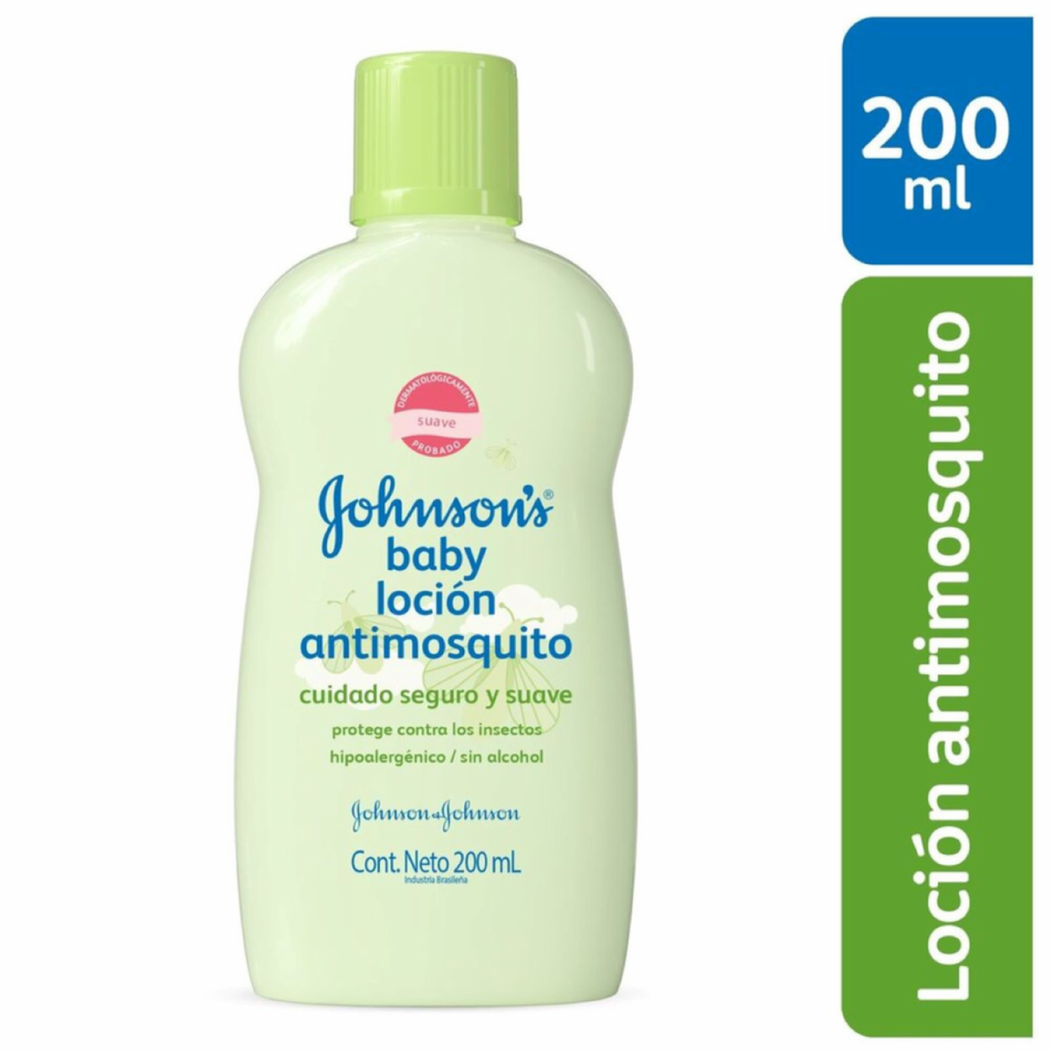 Repelente Infantil Antimosquitos Loción JOHNSON’S 200 Ml