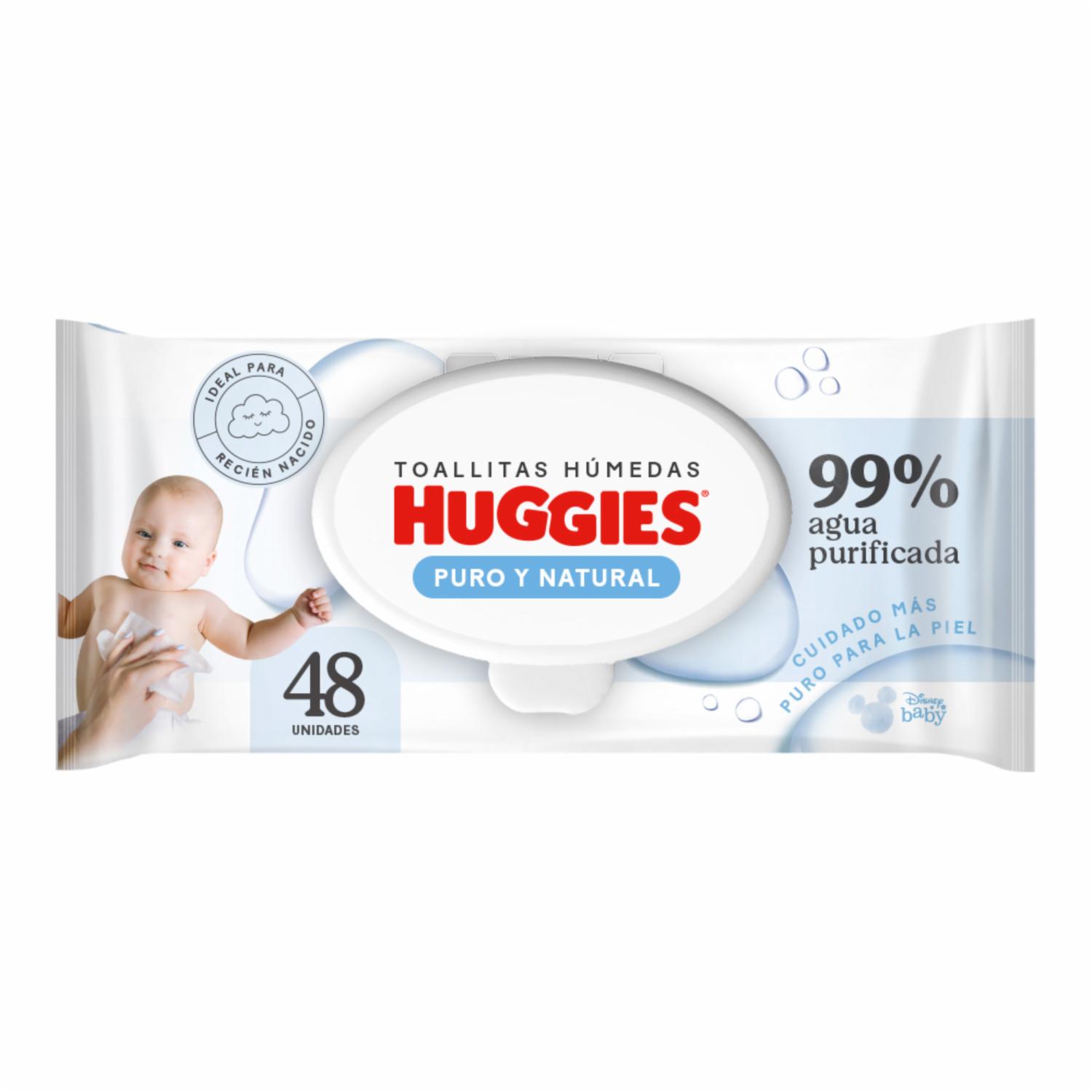 Pañitos Húmedos Recién Nacido HUGGIES X 48 Uds