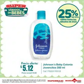 Johnson´s Baby Colonia Jovencitos 200 ml