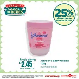 Johnson’s Baby Vaselina 100g