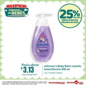 Johnson´s Baby Baño Líquido Antes/Dormir 200 ml