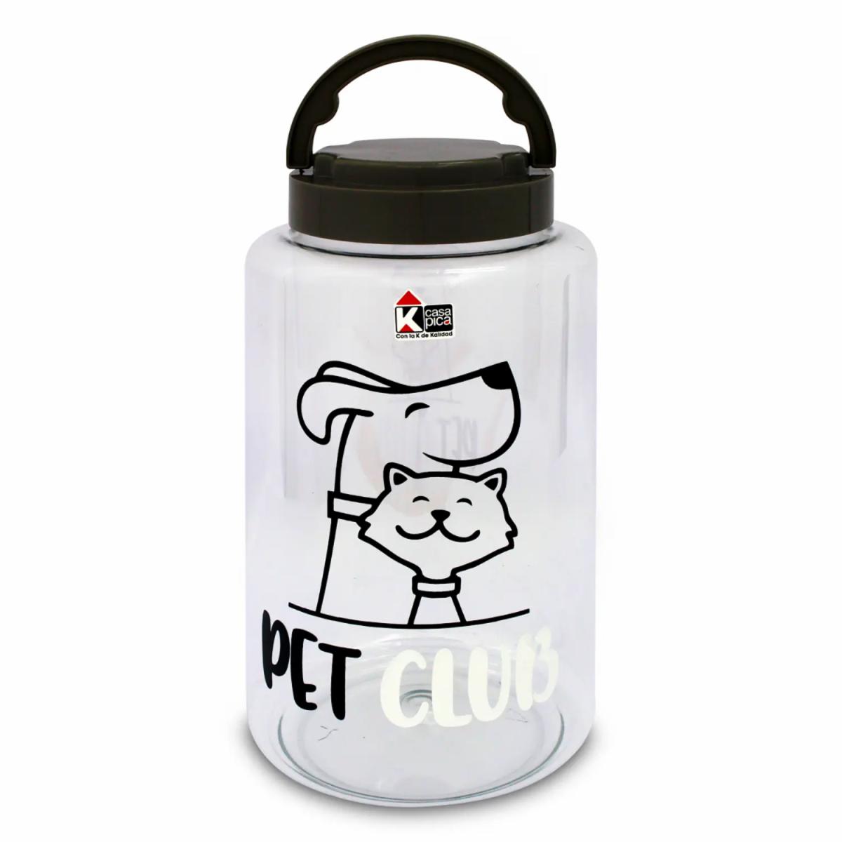 Pomo Para Comida Pet Club Café CASA PICA 4 Litros