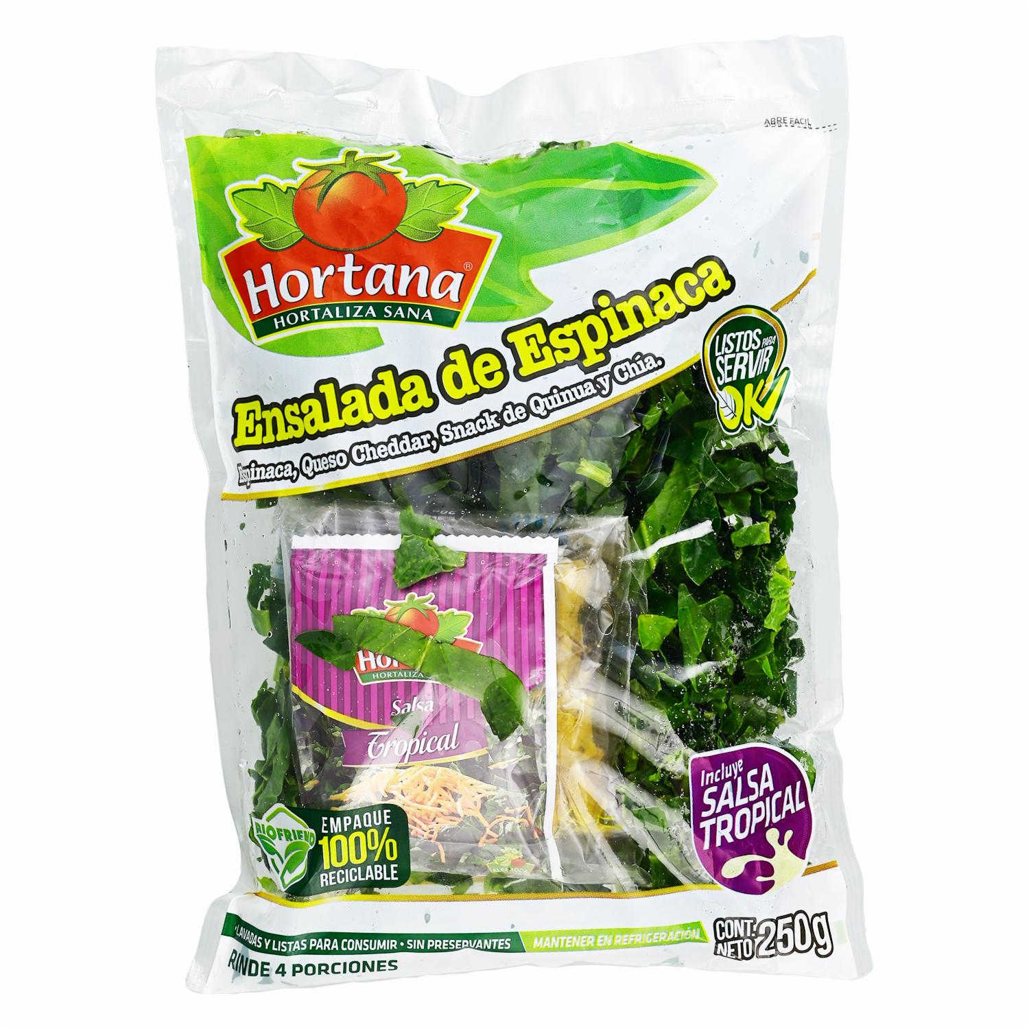 Ensalada Espinaca Funda HORTANA Funda