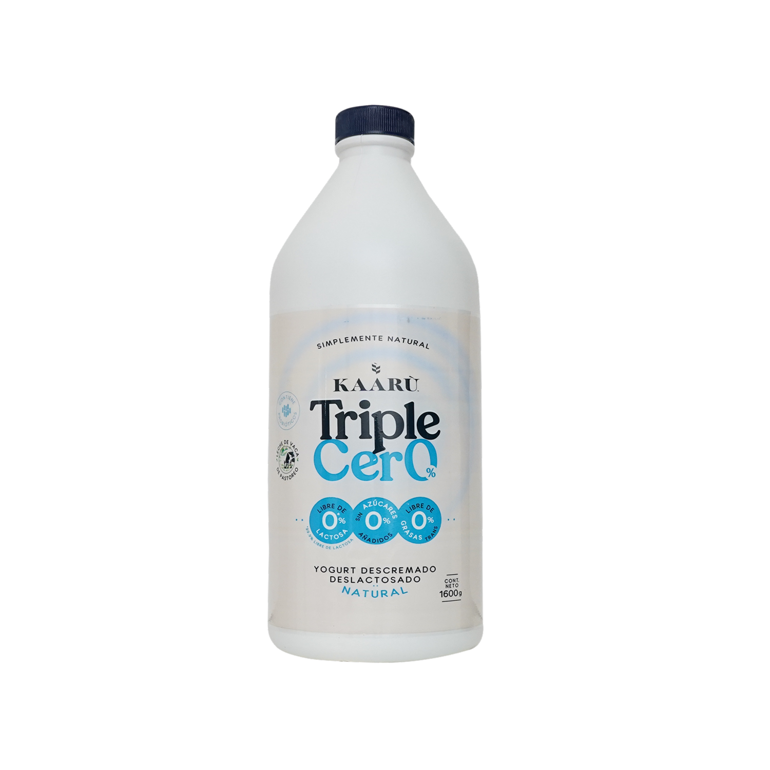 Yogurt Bebible Triple Cero Natural KAARÙ 1600 G