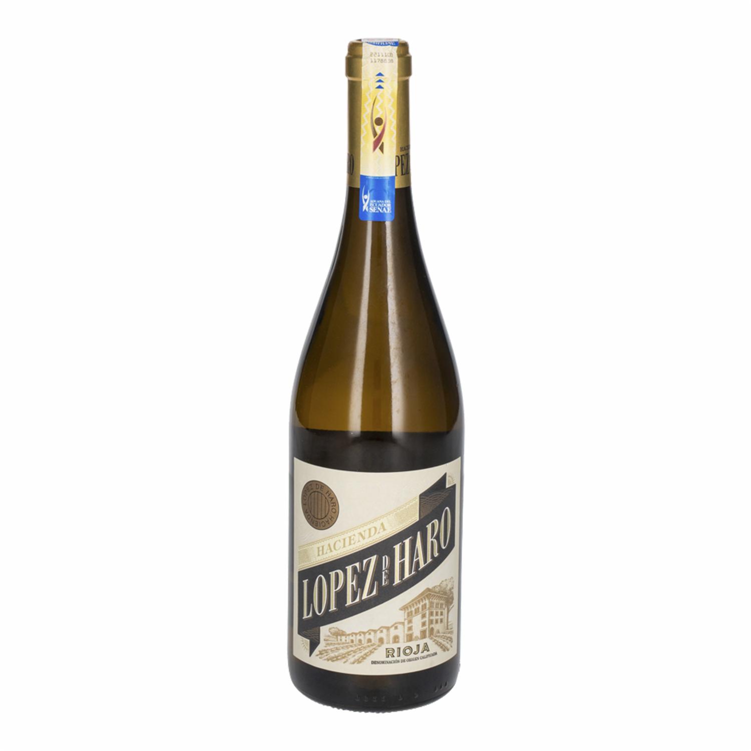 Vino Blanco Importado Lopez De Haro 750 Ml