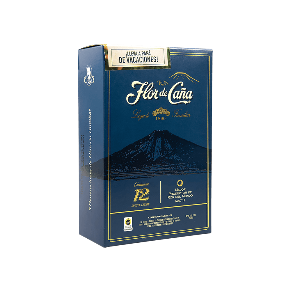 Flor De Cana Centenario 12 Anos 750 Ml