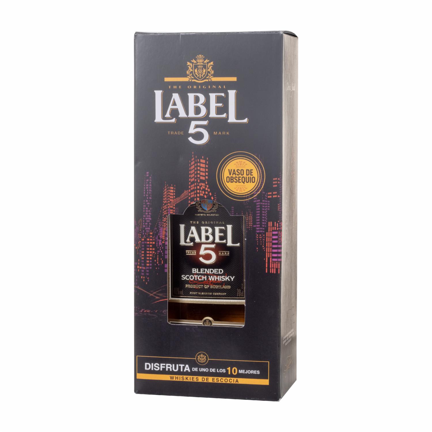Whisky Label 5 Blended Scotch LABEL 5 700 Ml