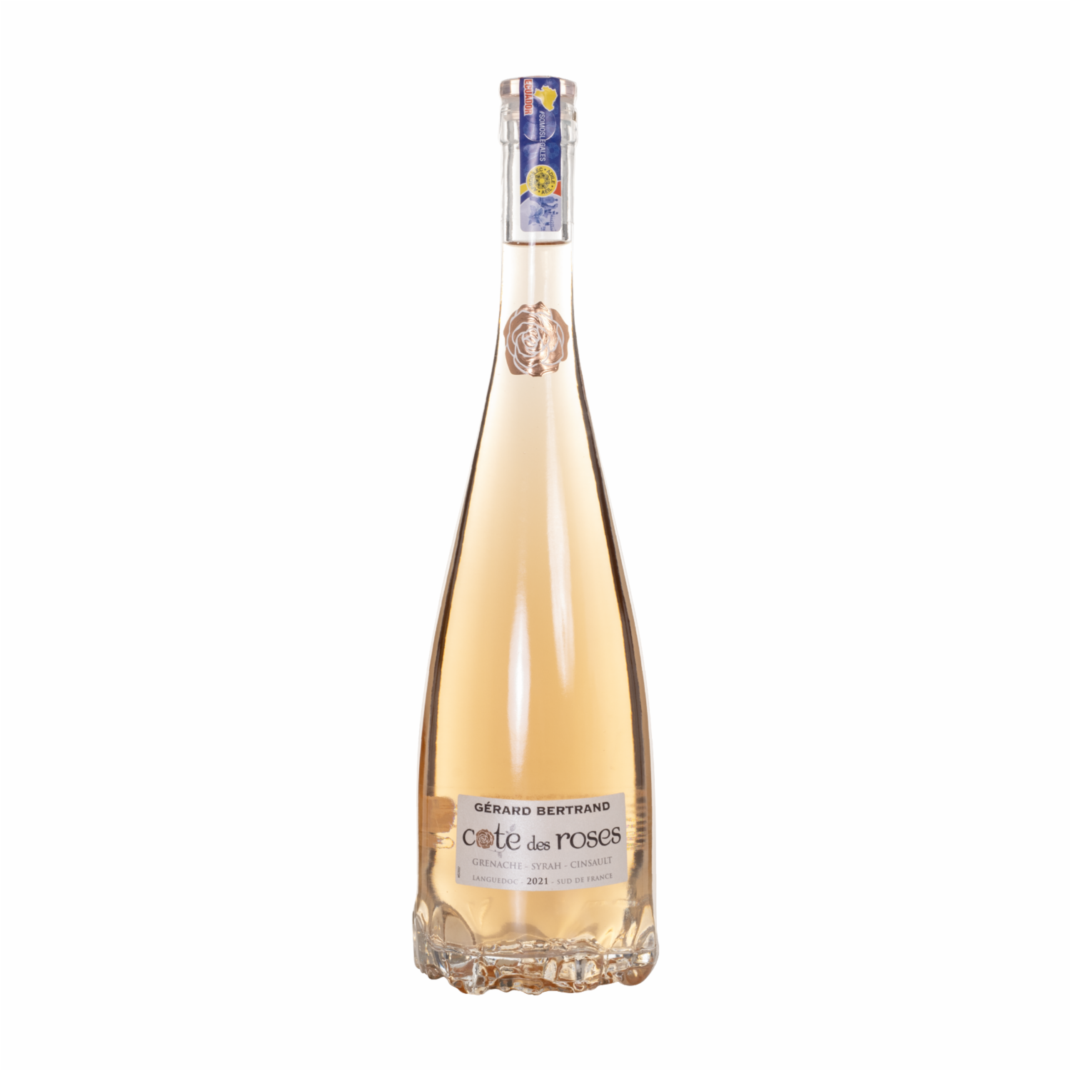 Vino Rosado Importado Cote Des Roses 750 Ml