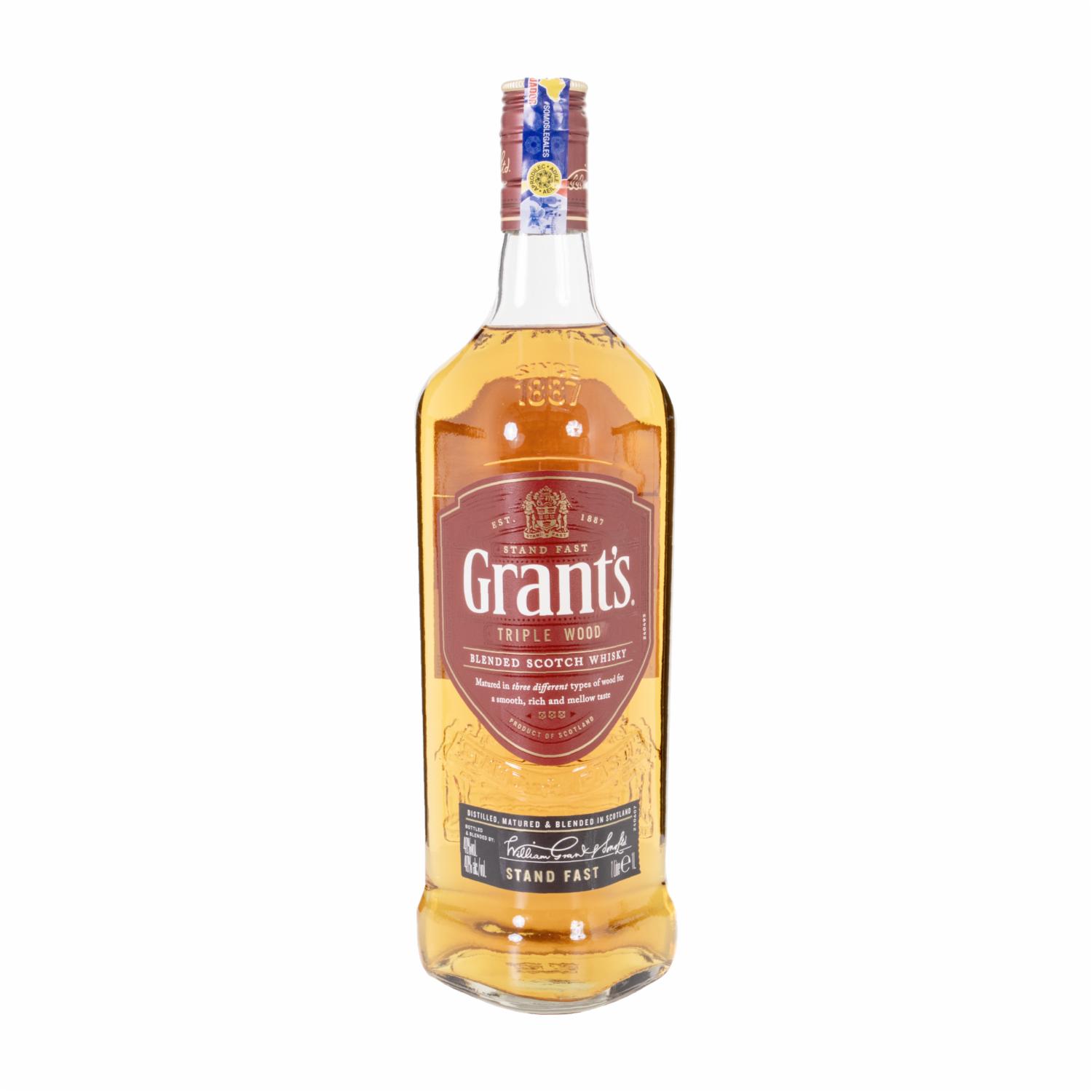 Whisky Destilado GRANT’S 1000 Ml