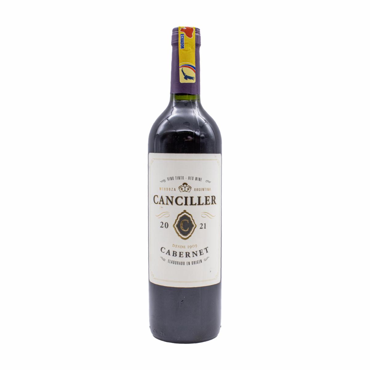 Vino Tinto Cabernet Sauvignon CANCILLER 750 Ml