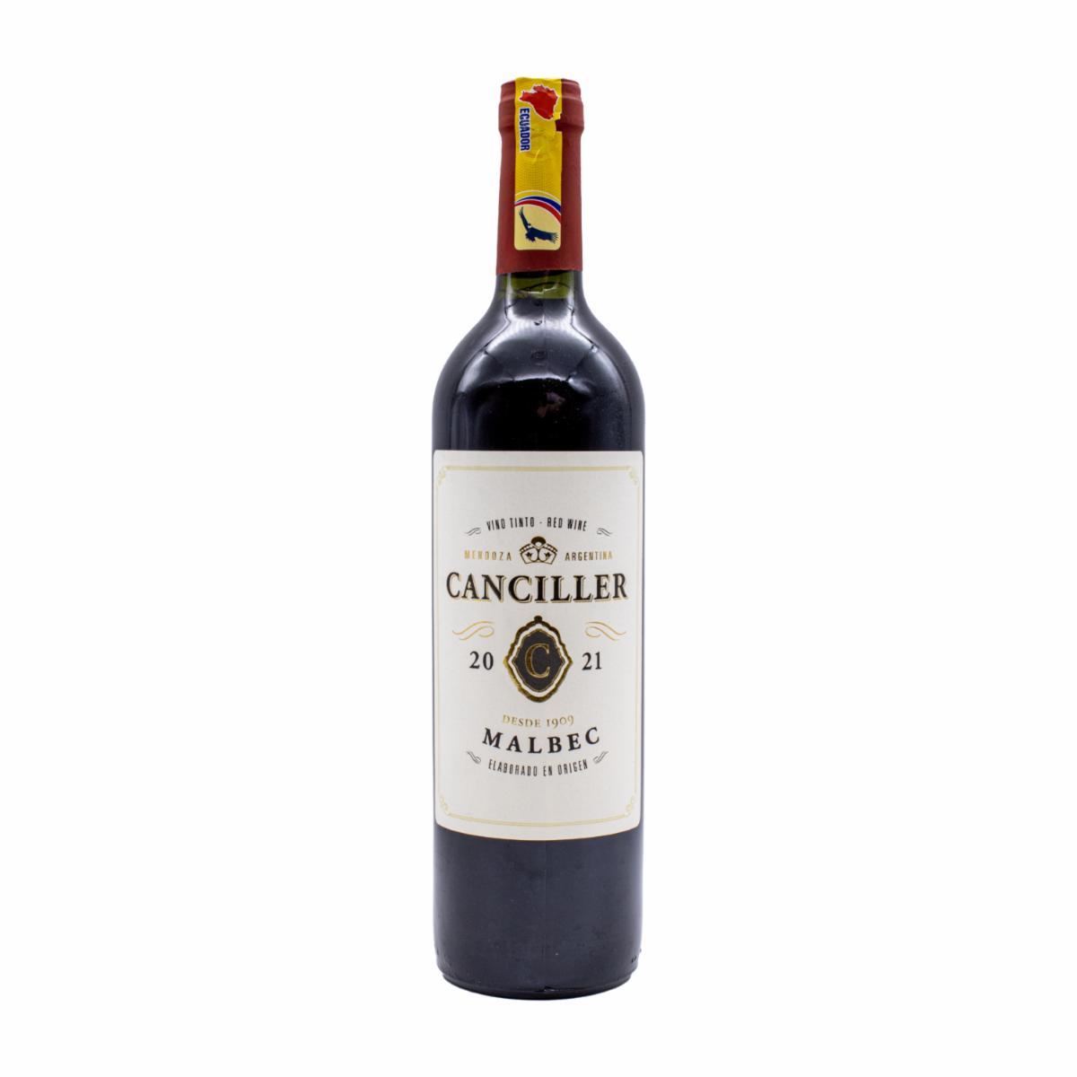 Vino Tinto Malbec CANCILLER 750 Ml