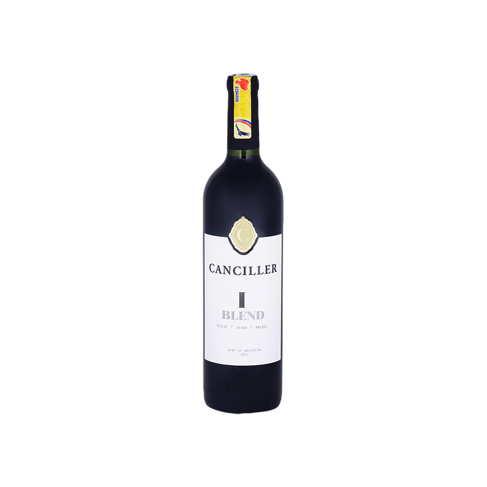 Canciller Blend Vino Tinto Syrah Malbec 750 Ml