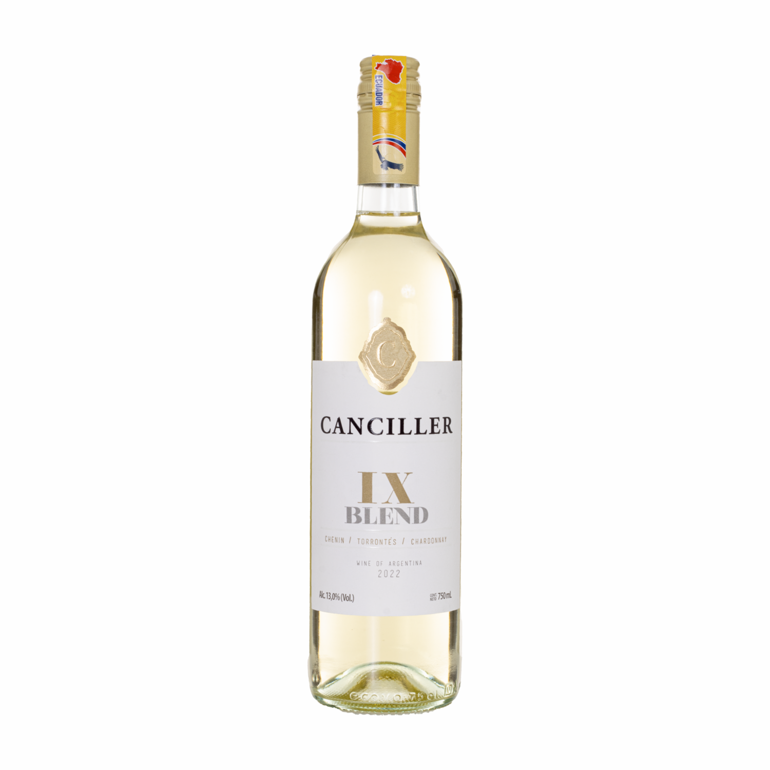 Vino Blanco Syrah Chardonnay CANCILLER 750 Ml