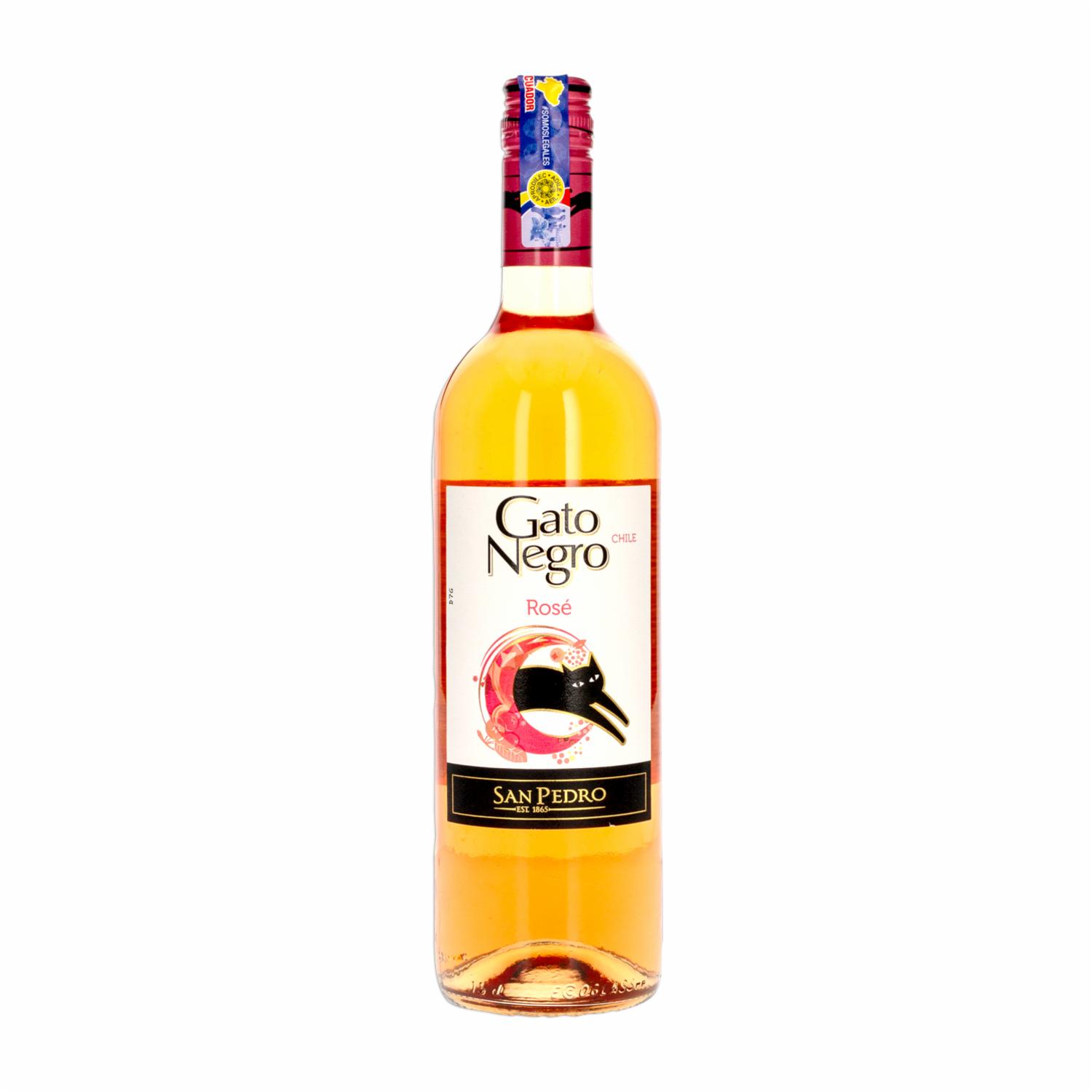 Vino Rosé Cabernet Sauvignon GATO NEGRO 750 ML