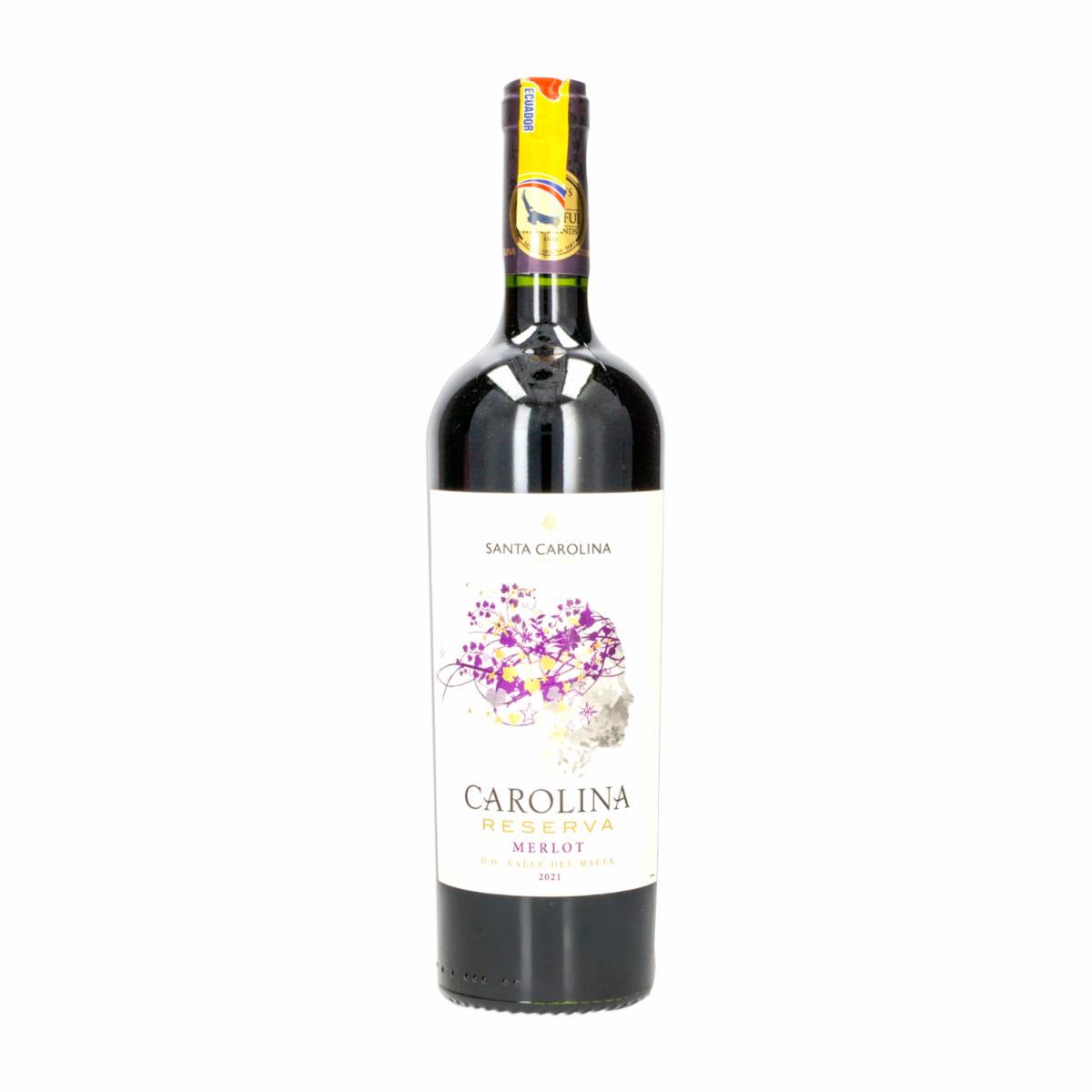 Vino Tinto Reserva Merlot SANTA CAROLINA 750 ML