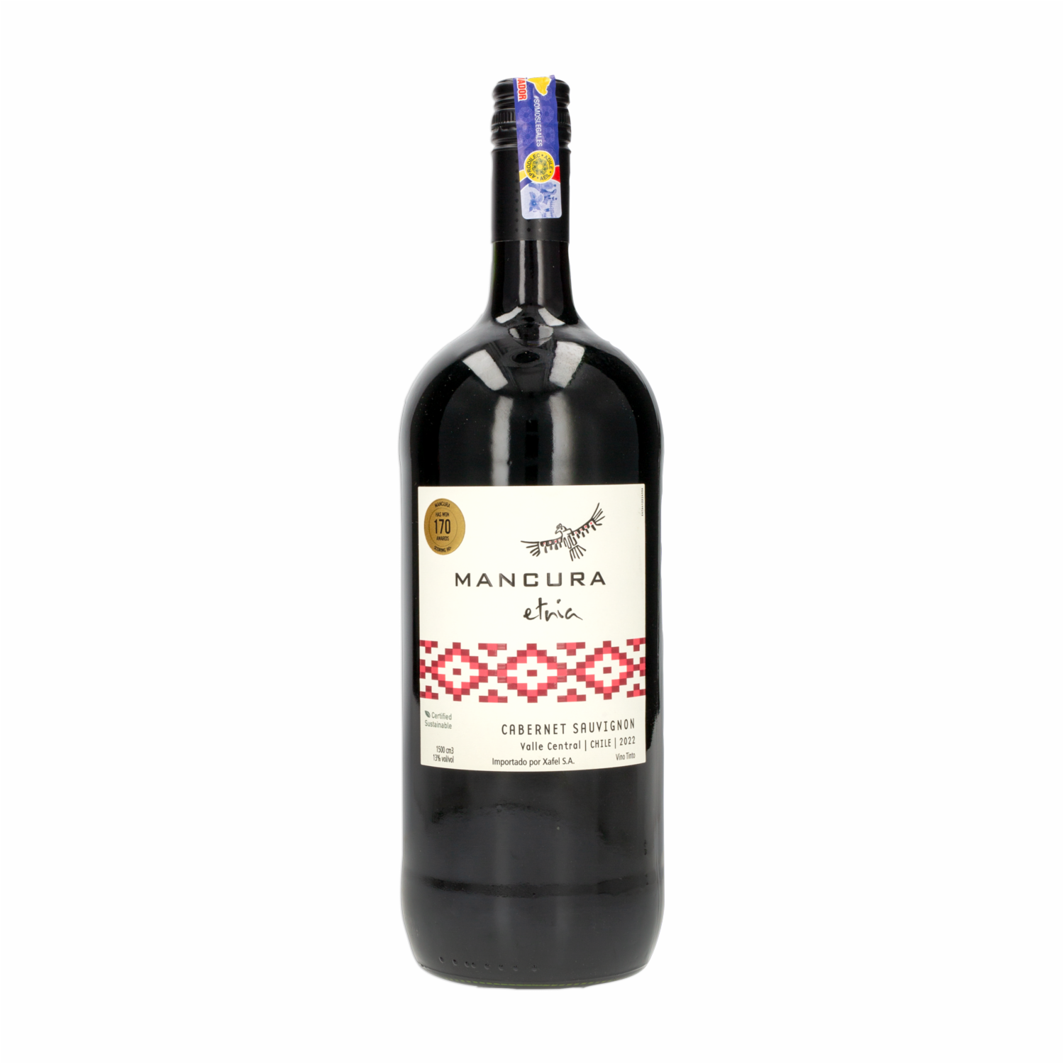 Vino Tinto Cabernet Sauvignon MANCURA 1500 Ml