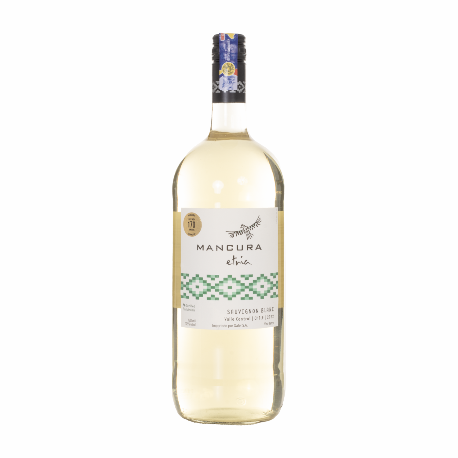 Vino Blanco Sauvignon MANCURA 1500 Ml