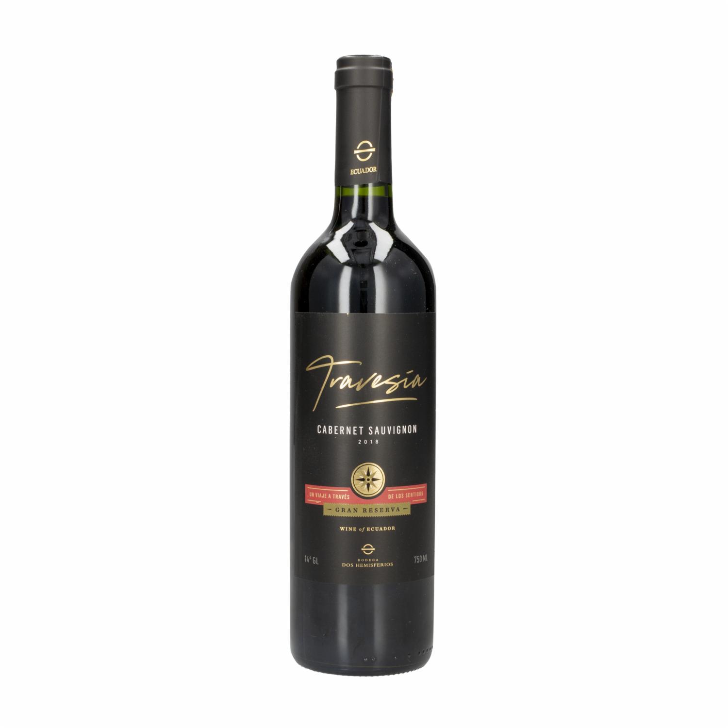 Vino Tinto Cabernet Sauvignon TravesÍa 750 Ml