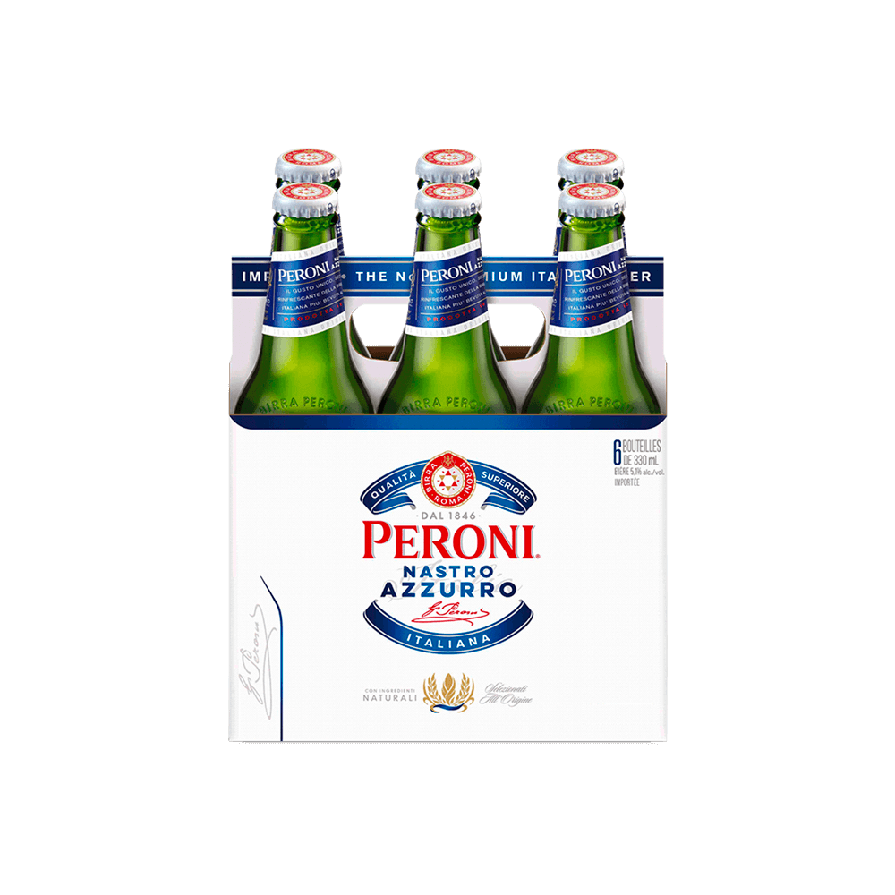 6pack Peroni Cerveza 6 X 330 Ml