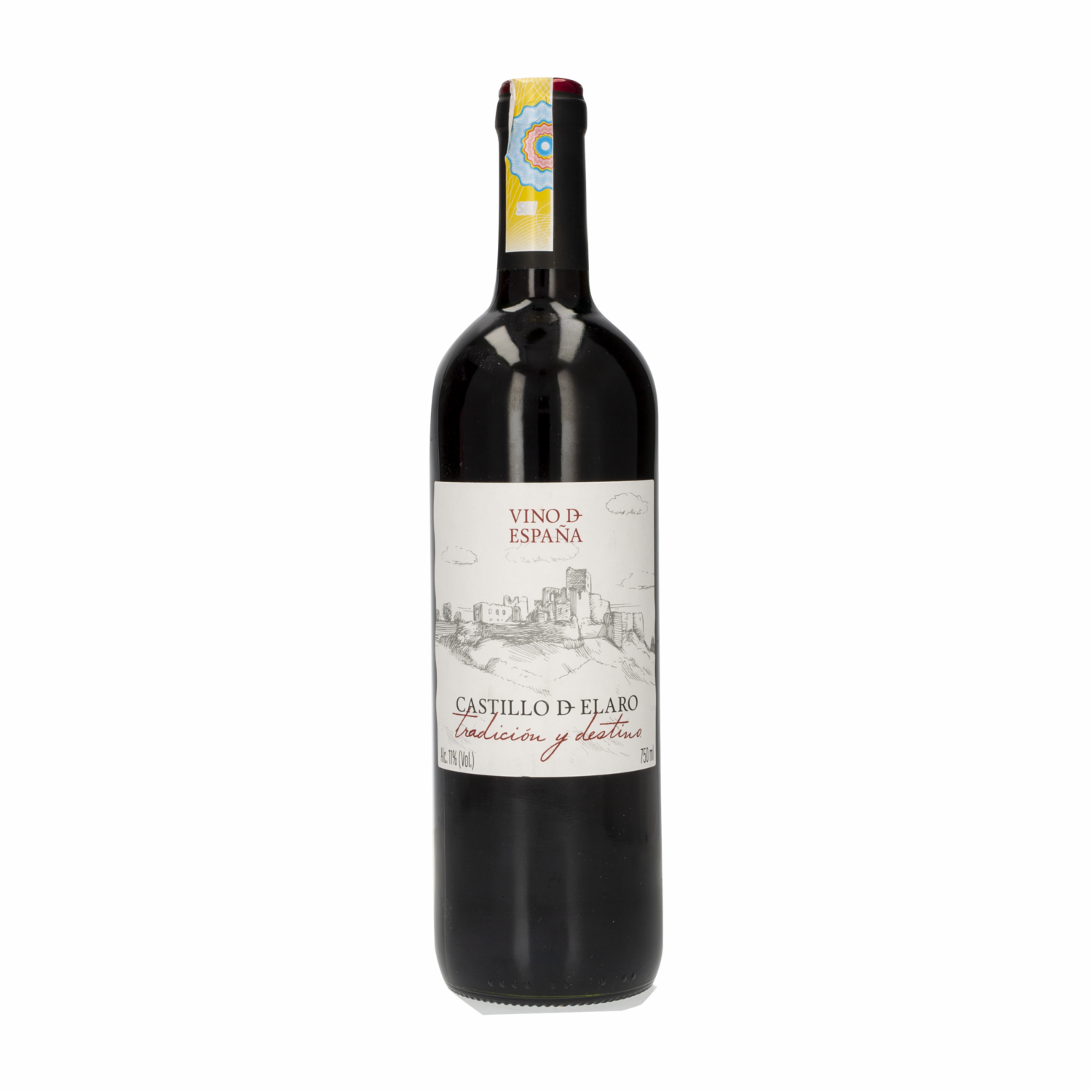 Vino Tinto Español Castillo D Elaro 750 Ml