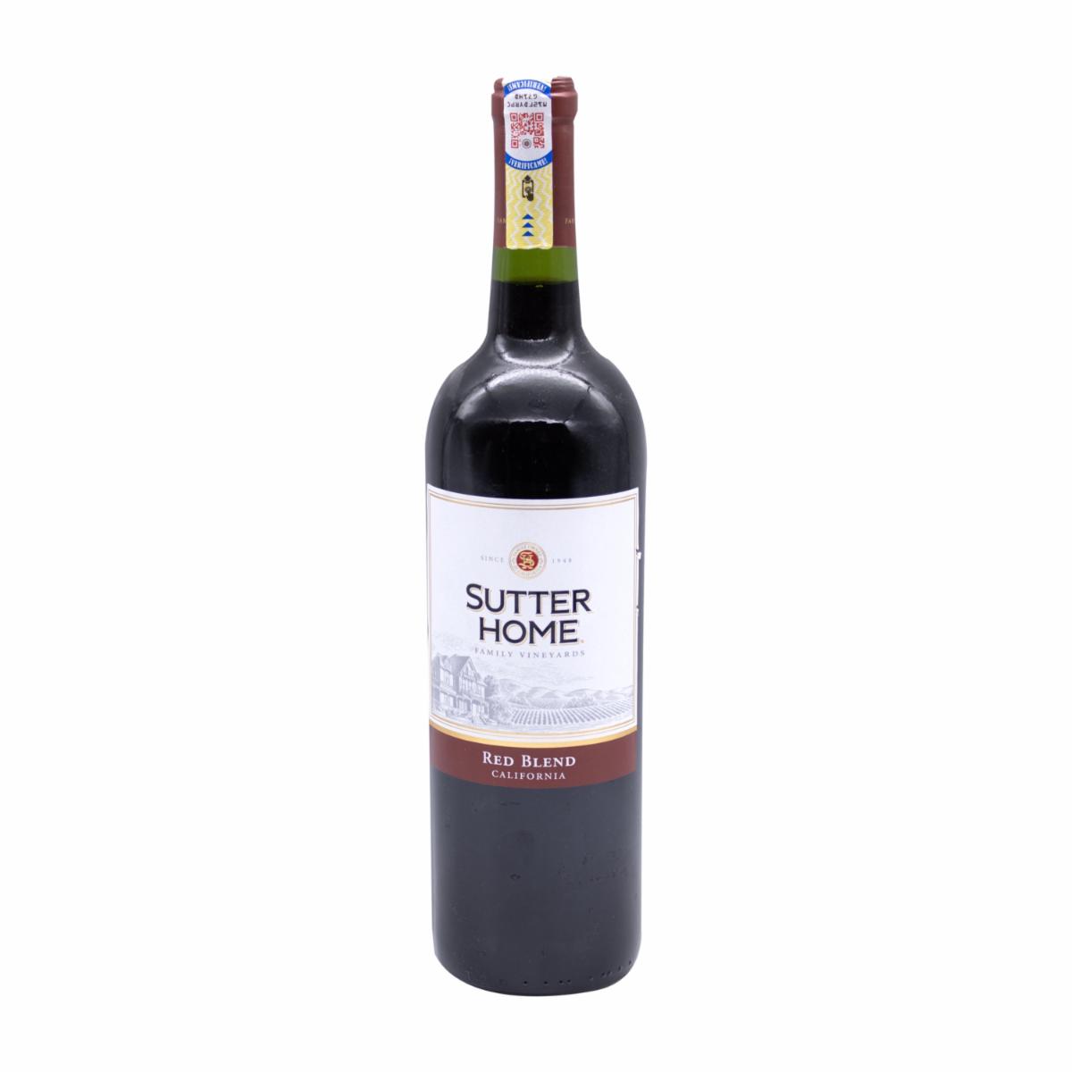Vino Tinto Red Blend California SUTTER HOME 750 Ml