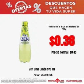 Zen Lima Limón 370 ml