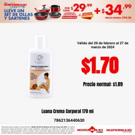 Luana Crema Corporal 170 ml