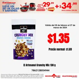 El Artesanal Crunchy Mix 130 g