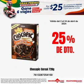 Chocapic Cereal 720g
