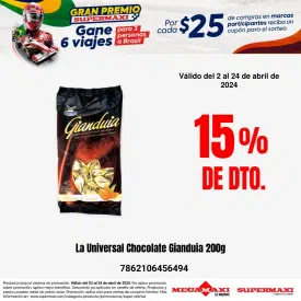 La Universal Chocolate Gianduia 200g