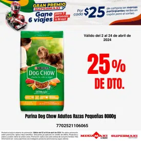 Purina Dog Chow Adultos Razas Pequeñas 8000g