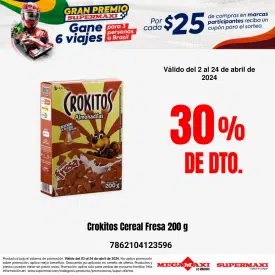 Crokitos Cereal Fresa 200 g