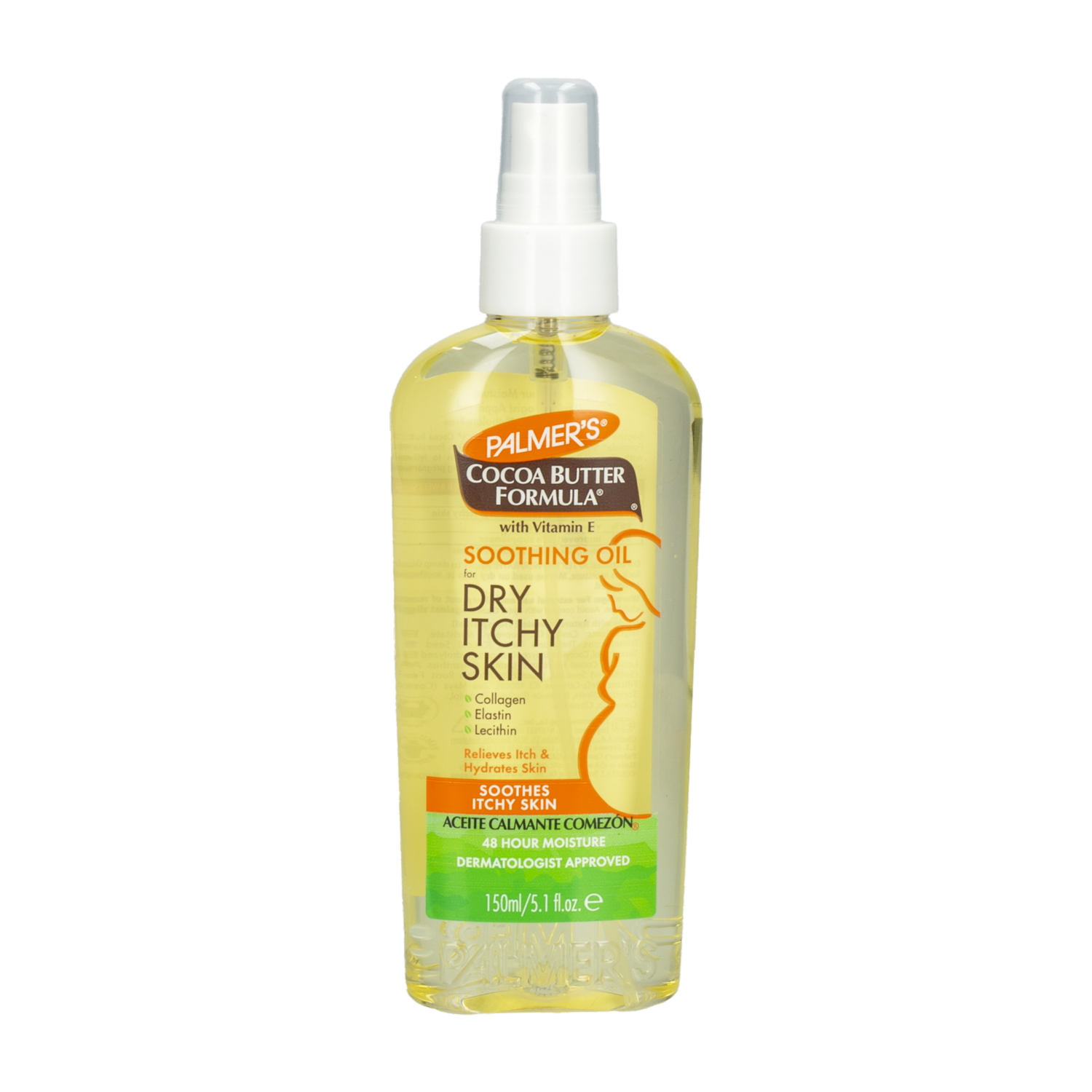 Aceite Corporal Calmante Con Manteca De Cacao Y Vitamina E PALMER’S 150 Ml