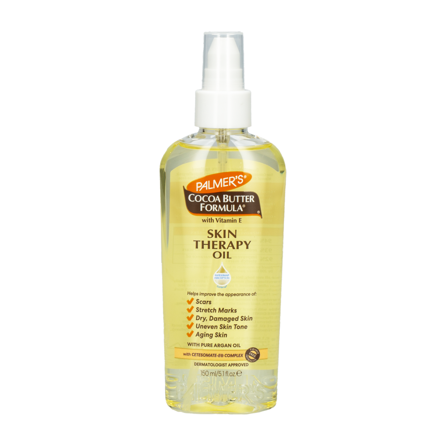 Aceite Corporal Y Facial Seco Skin Theraphy Con Manteca De Cacao Y Vitamina E PALMER’S 150 ML