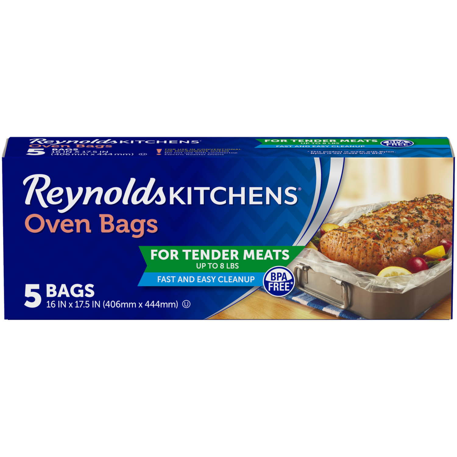Bolsas De Horno Para Carne REYNOLDS 1 X 5 Unidades