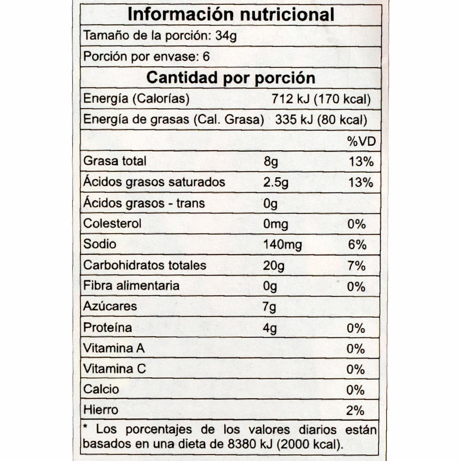Barra De Granola De Granola Con Dulce Nuez Salada Y Maní NATURE VALLEY 210 G