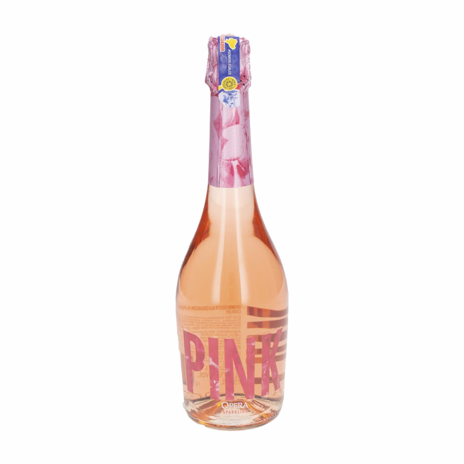 Vino Espumoso Dulce Moscato Pink OPERA 750 ML