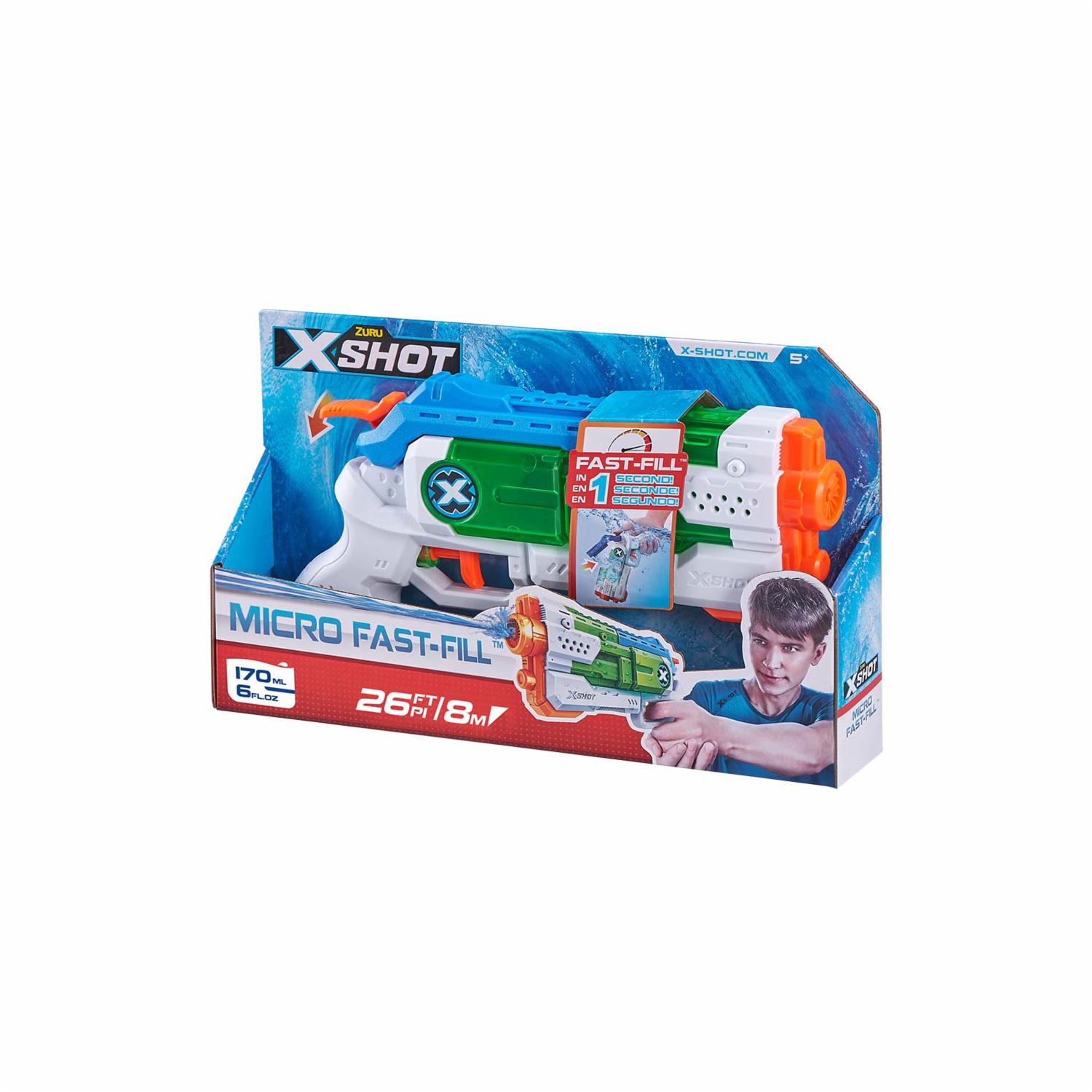 Pistola De Agua Fast Fill X SHOT 8 Metros