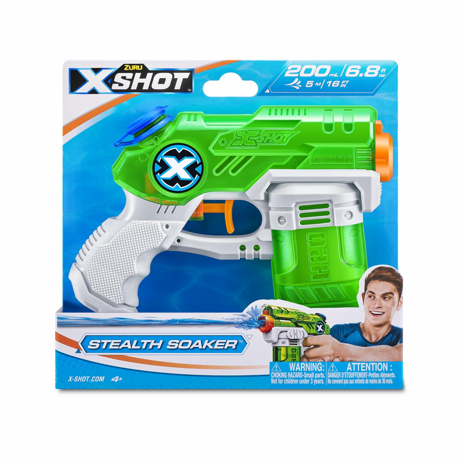 Pistola De Agua Stealth Soaker X SHOT 5 Metros