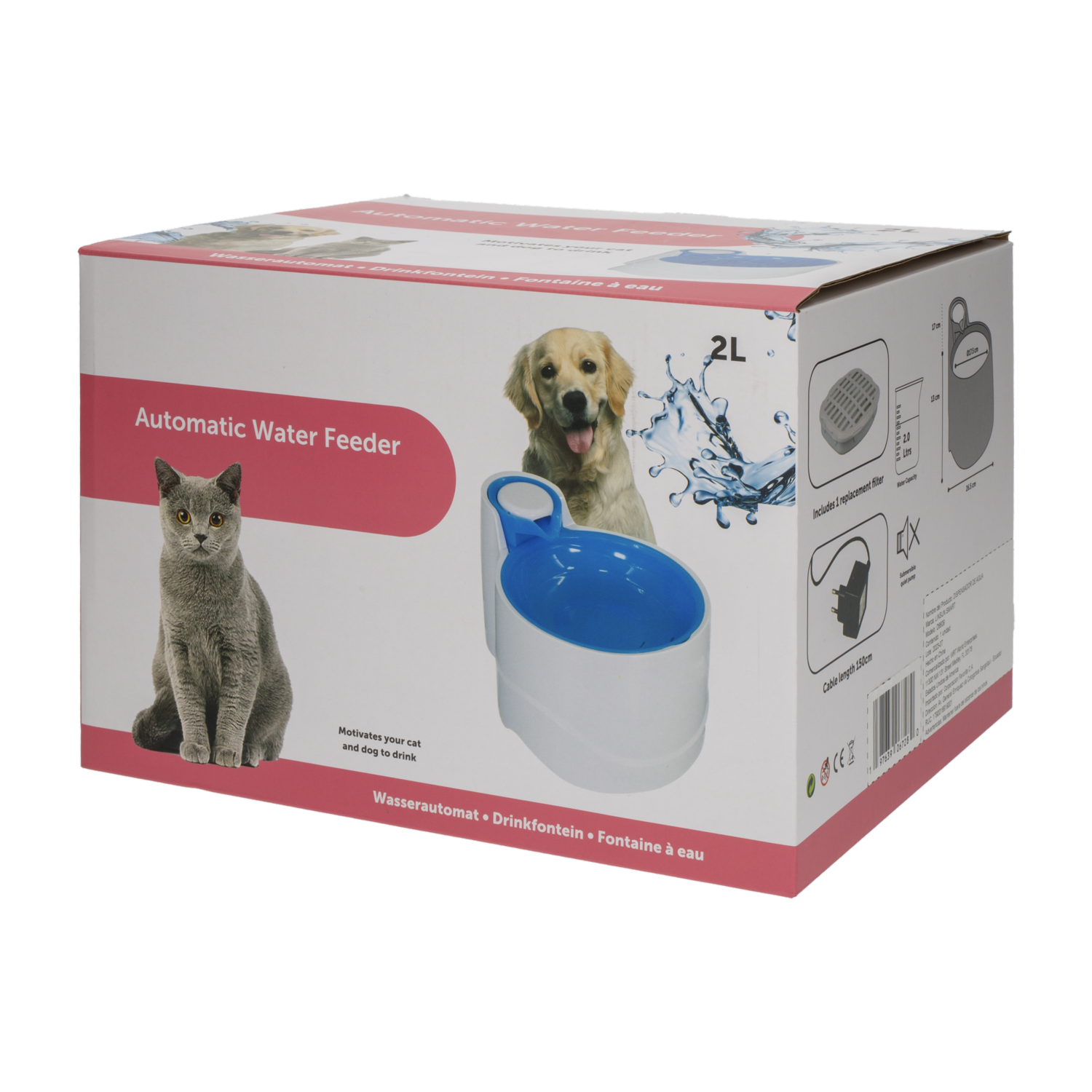 Bebedero Automático Para Mascotas SLI Unidad